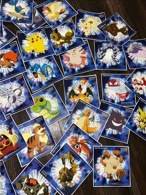 90’s Pokémon Nintendo stickers